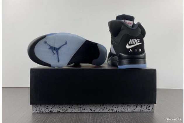 5 BLACK AIR (2016) METALLIC 845035-003 JORDAN 0907